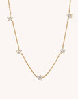 pave, star necklace, jewelry, fashion, style, accessories, glamour