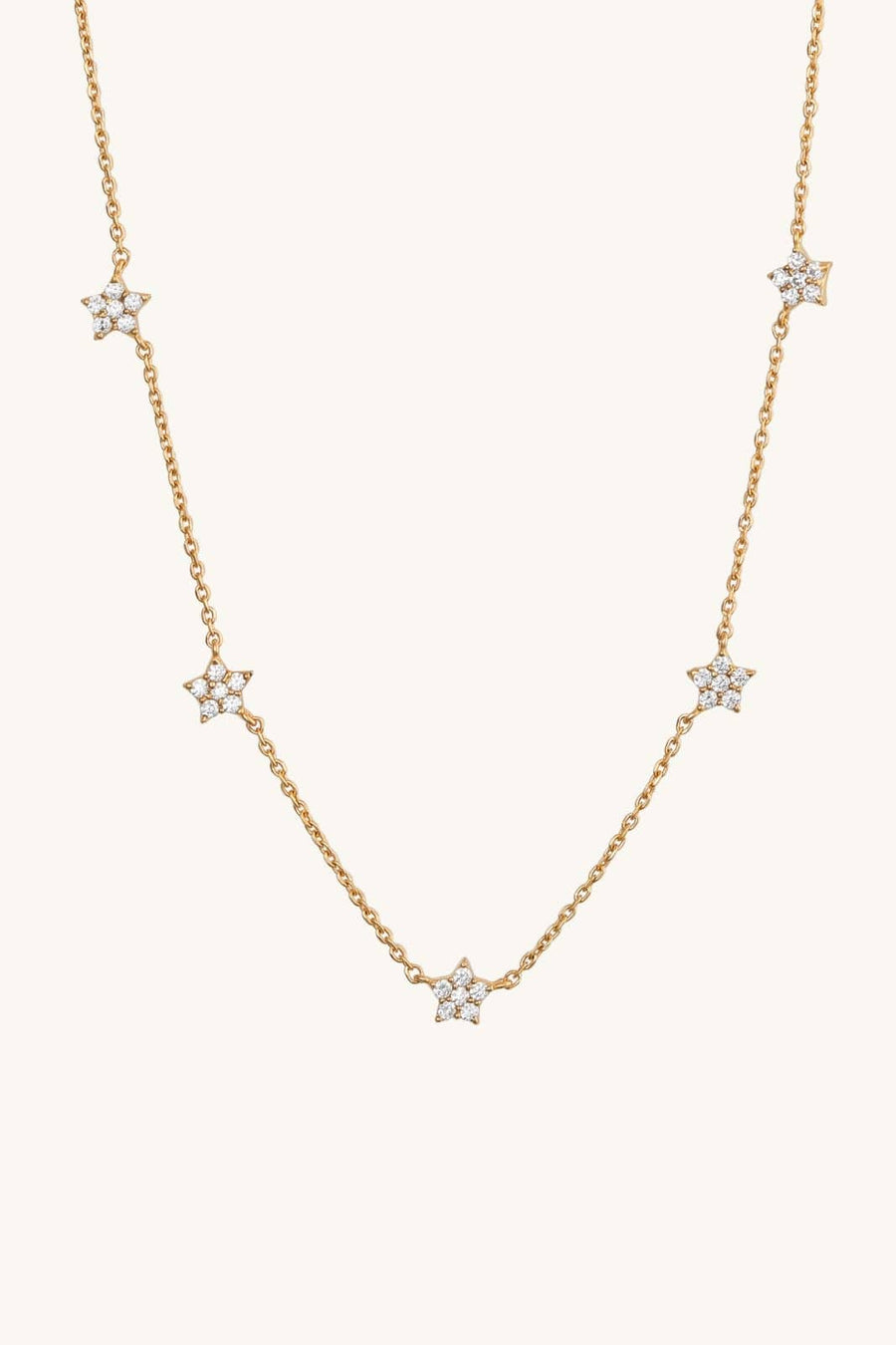 pave, star necklace, jewelry, fashion, style, accessories, glamour