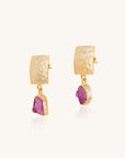 Gold, Mulberry, Earrings, Jewelry, Fashion, Accessories, Style